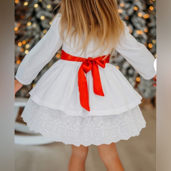 Love and grow baby girl Christmas dress - Picture 9 of 13